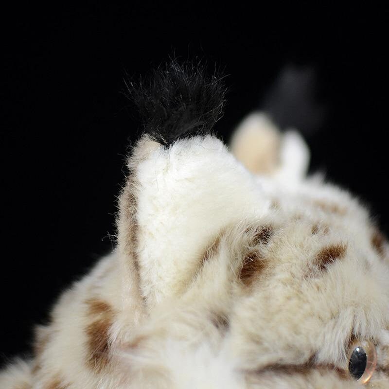 Eurasian Lynx Cat Plush Toy Soft Lynx Cat Toy Stuffed Lynx Etsy