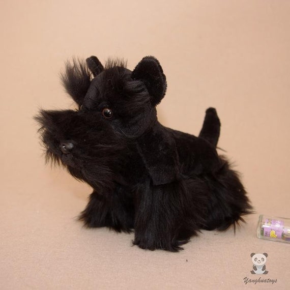 schnauzer stuffed toy