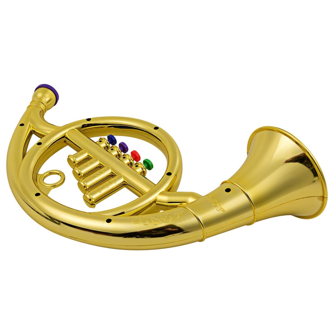 Kid's French Horn 4 Colored Keys Etsy