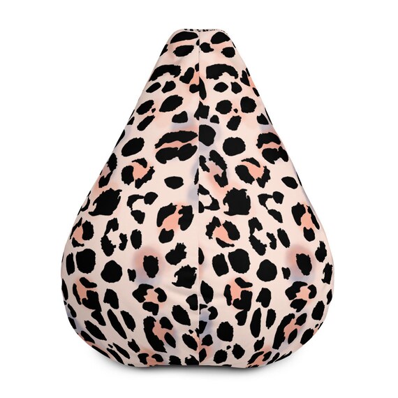 Leopard Animal Print Bean Bag Chair Cover Colourful & Unique Etsy