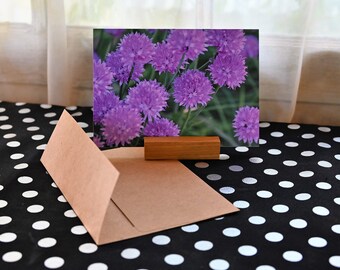 Giant Pink Alum Art Card-Original Art Greeting Cards-Frameable Art!-Mother's Day, Birthdays, Coworker cards. Blank note cards. Art Cards.