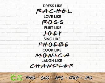 Download Friends Frame Svg Etsy