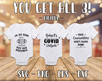 Download Quarantine Baby Svg Etsy