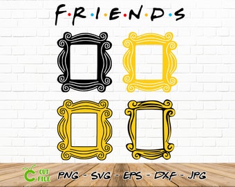 Free Free 122 Png Friends Frame Svg SVG PNG EPS DXF File