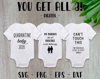 Download Quarantine Baby Svg Etsy