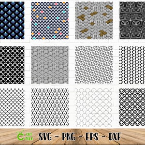 Fish Scales Template 