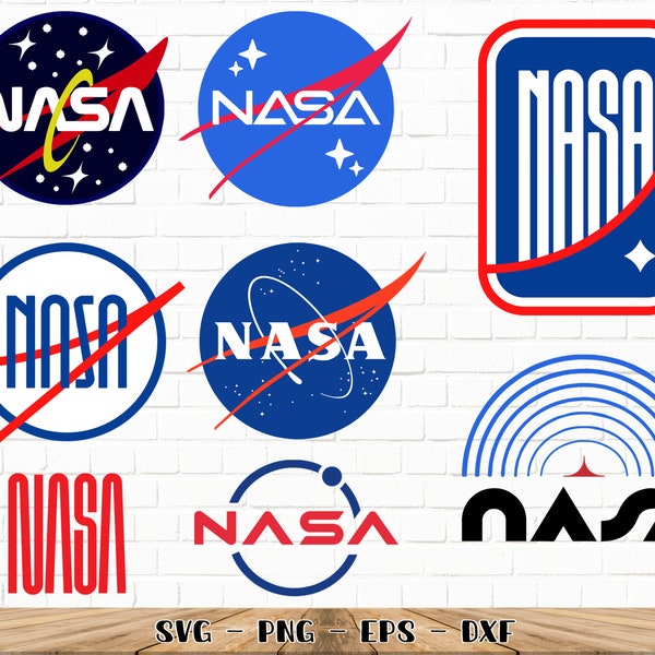 NASA SVG / NASA Logos / Space / Cricut / Png / Dxf / Eps / Cricut / Vector / 300 Dpi (See Bulk Discounts)