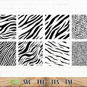 Zebra Print Pattern SVG / Seamless / Cricut Design / Png / Dxf / Eps / 300 Dpi (See Bulk Discounts)