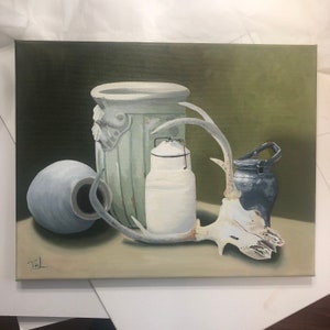 Still life oil painting original art