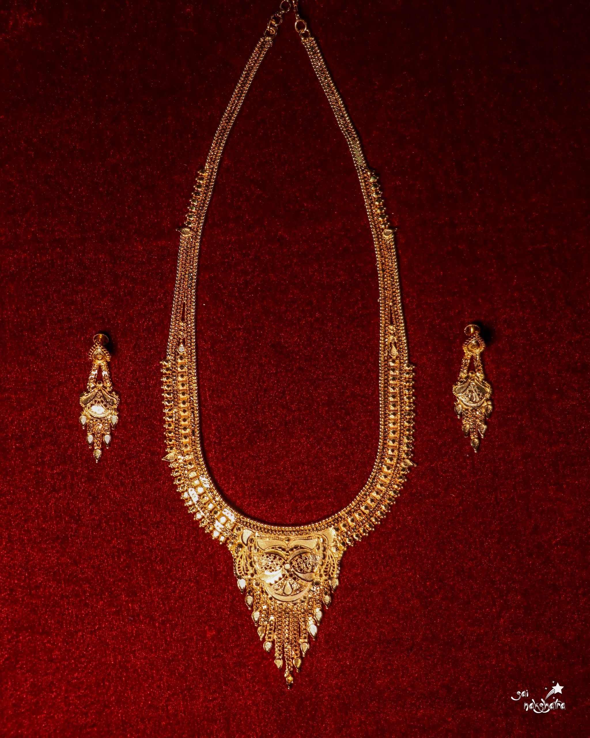 South Indian Necklaces Haram Designs 