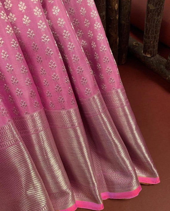 Kanchipuram Silk Saree With Rich Pallu 