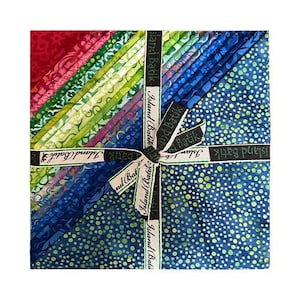 Island Batik fabric Ornate Gems collection 10 inch precut squares (package of 42)