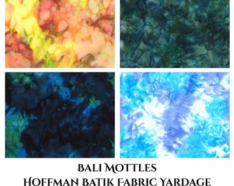 Bali Mottles Watercolor Batik Fabric - Hoffman Hand-Dyed Cotton