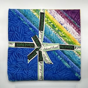Island Batik fabric Ohana collection 10 inch precut squares (package of 42)
