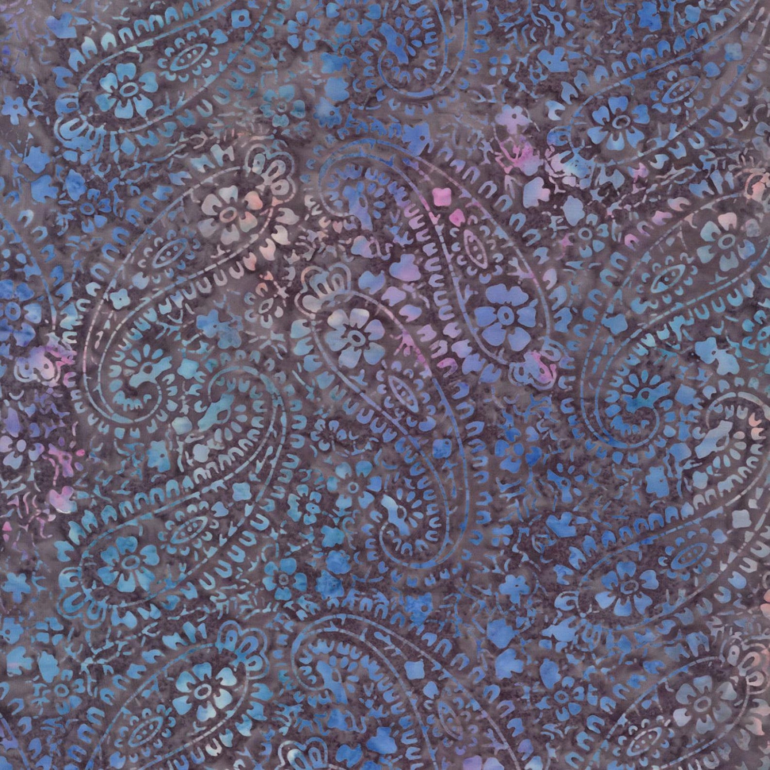 Paradise Paisley Batik Fabric - Timeless Treasures Hand-dyed Cotton - Etsy