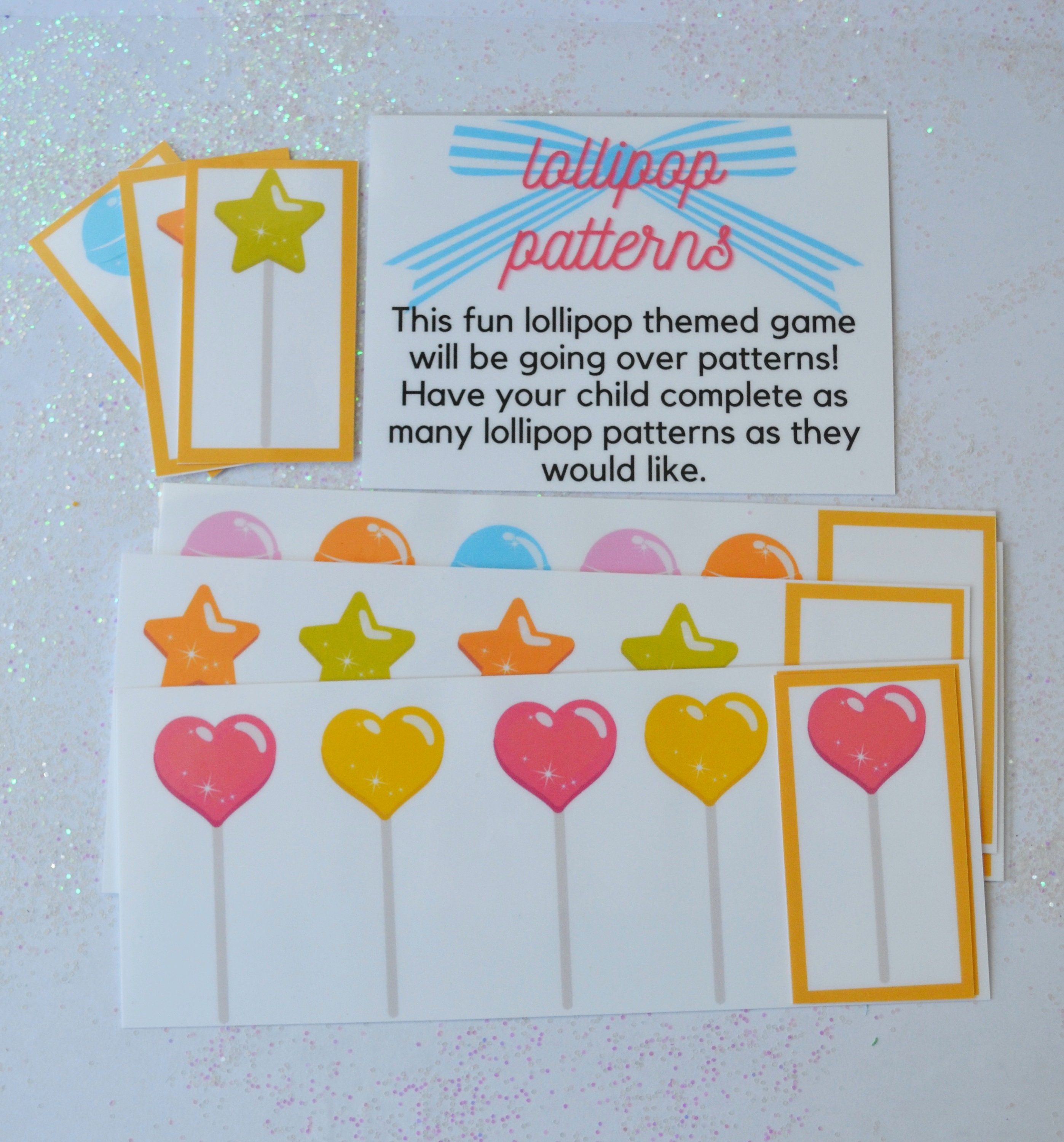 Candy learning kit for preschoolers Dramatic play Etsy