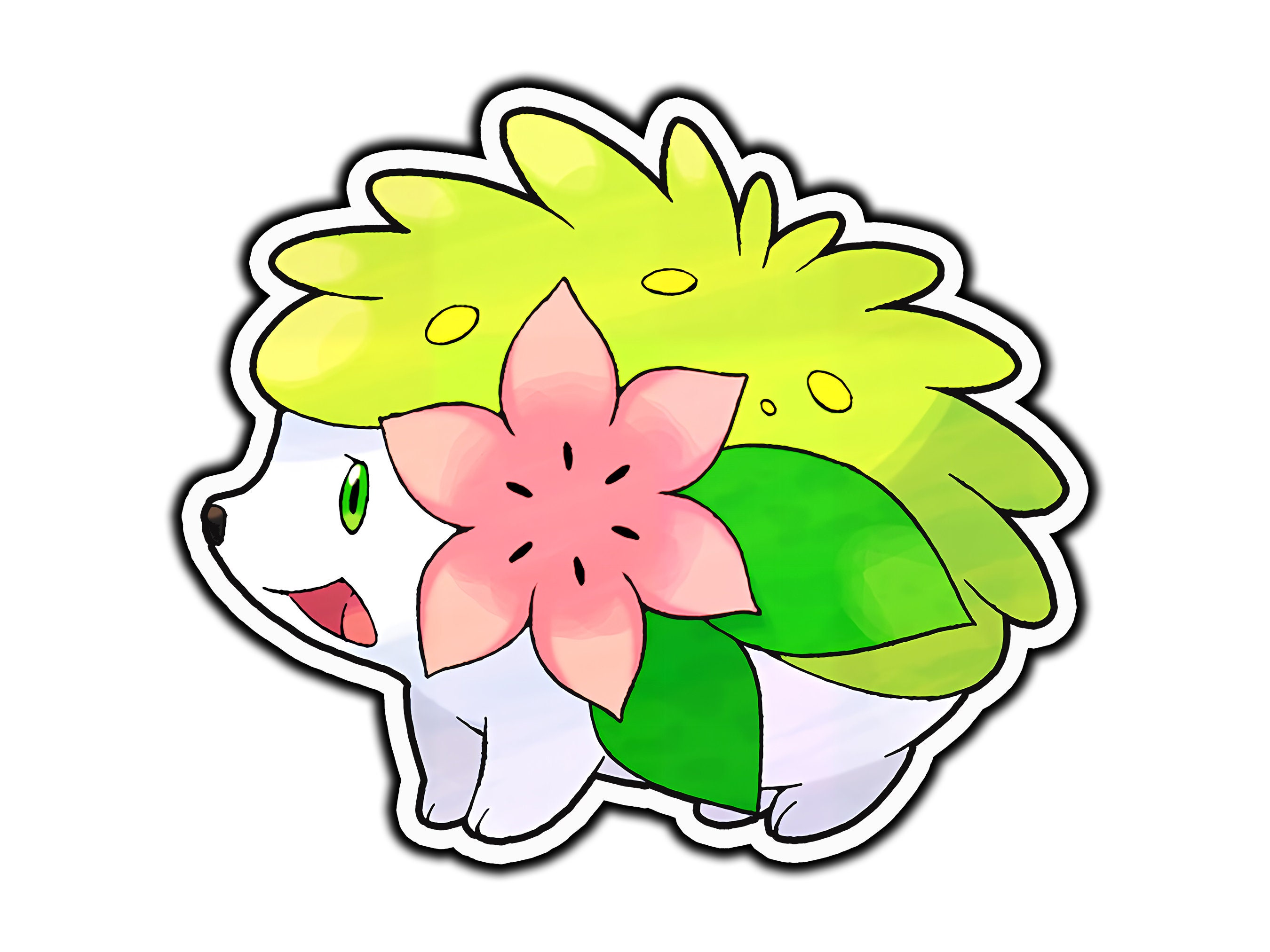 Shaymin: I Wanna Fly~ Sticker for Sale by plixe