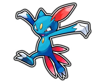 Sneasel Cute Anime Sticker | Waterproof Vinyl Decal for Laptop, Water Bottle, Car, Gamer Gift