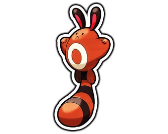 Sentret Cute Anime Sticker | Waterproof Vinyl Decal for Laptop, Water Bottle, Car, Gamer Gift