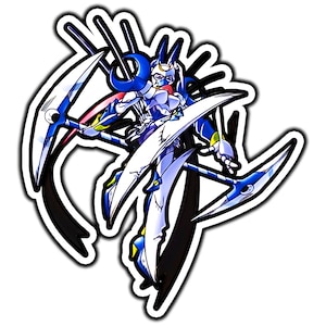Dianamon Anime Sticker | Waterproof Vinyl Decal for Laptop, Water Bottle, Car, Gamer Gift