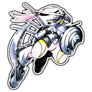 Crescemon Anime Sticker | Waterproof Vinyl Decal for Laptop, Water Bottle, Car, Gamer Gift