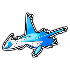 Latios Cute Anime Sticker | Waterproof Vinyl Decal for Laptop, Water Bottle, Car, Gamer Gift