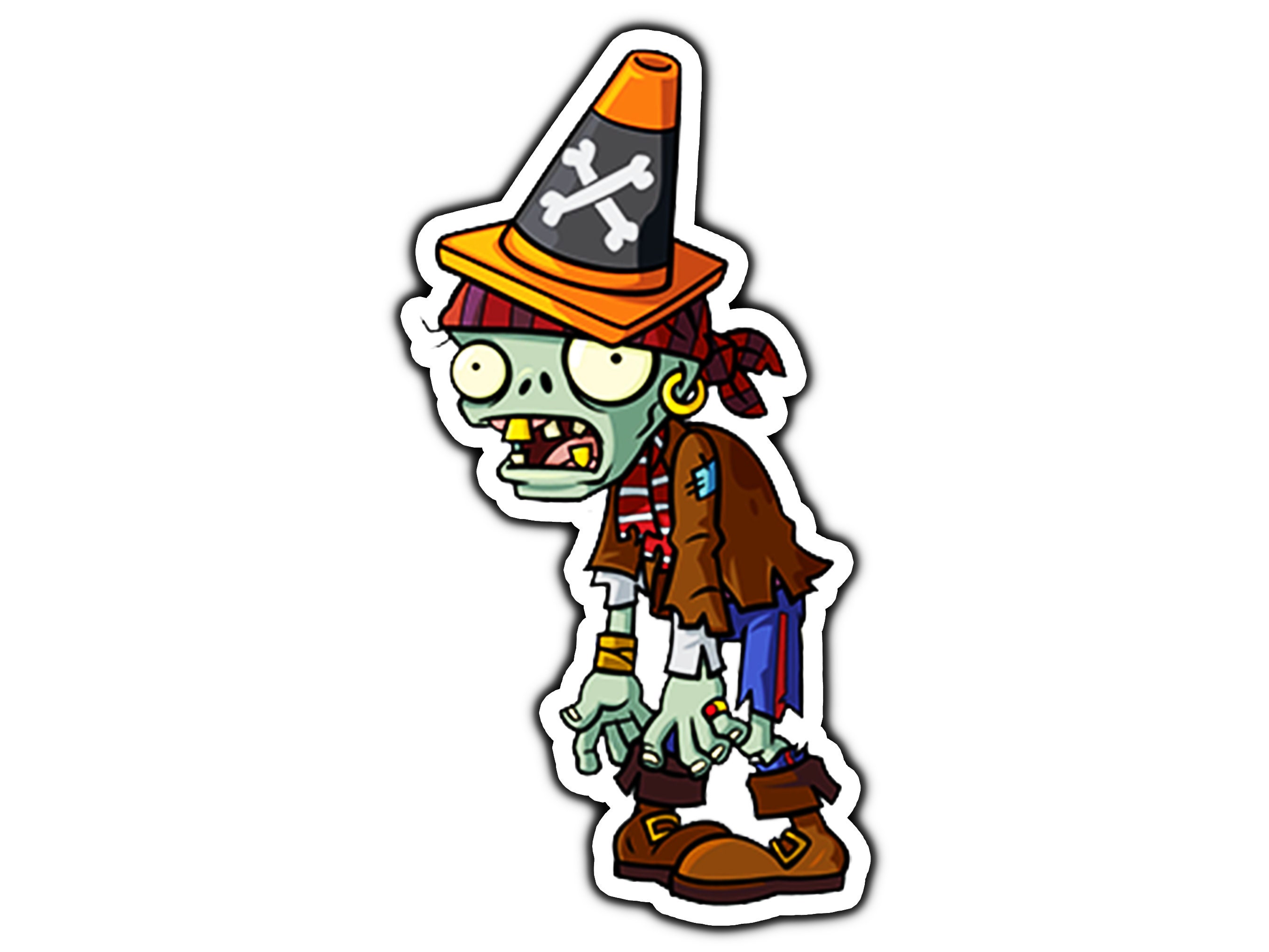 Plants vs. Zombies 2 Wall Decals: Special Pirate Seas