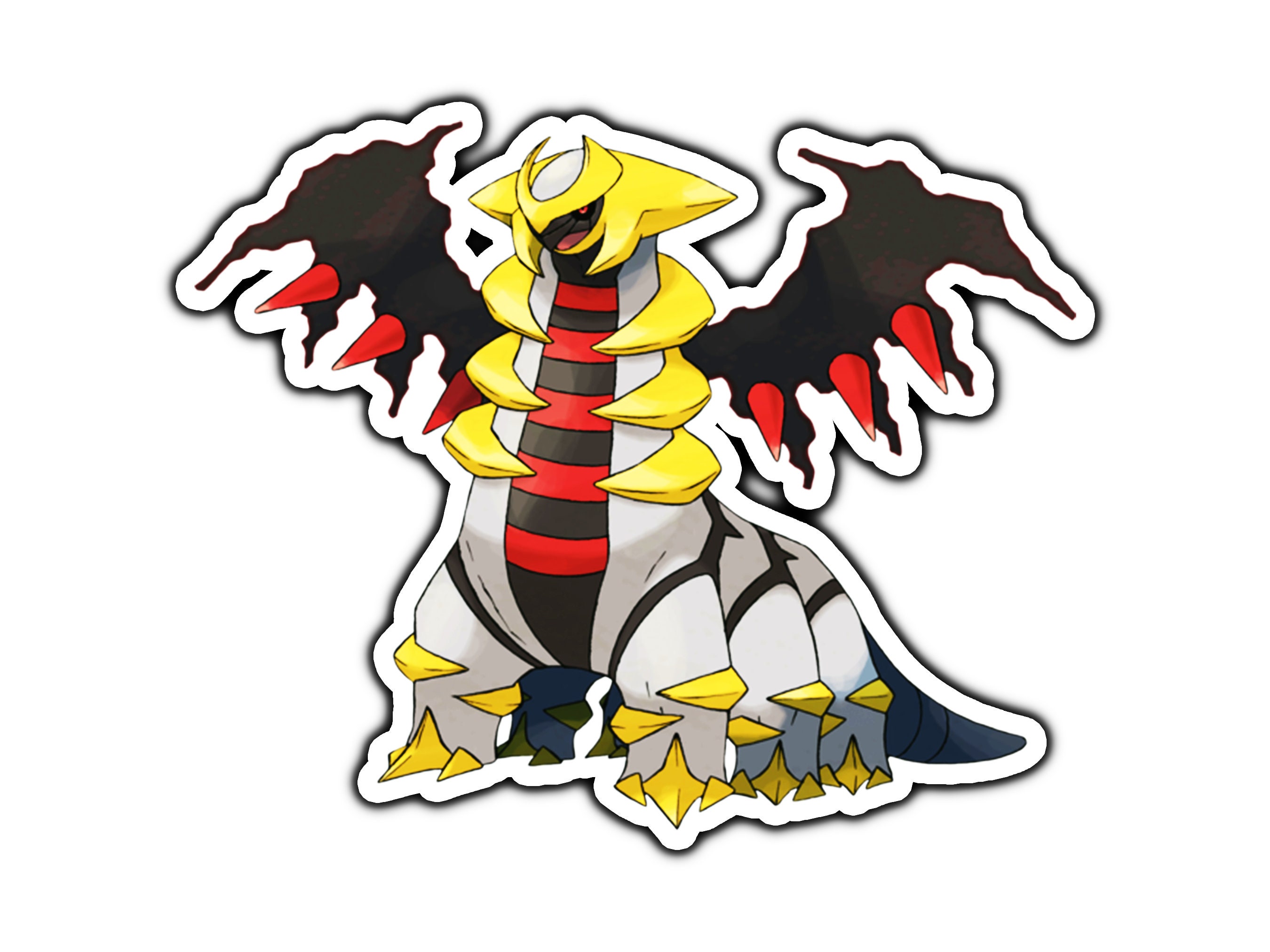 Pokemon Giratina Origin Forme Enamel Pin Glitter Shiny -  Hong