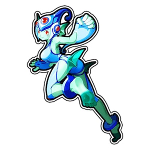 Ranamon Anime Sticker | Waterproof Vinyl Decal for Laptop, Water Bottle, Car, Gamer Gift