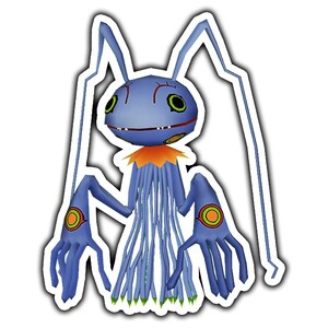 Keramon Anime Sticker | Waterproof Vinyl Decal for Laptop, Water Bottle, Car, Gamer Gift