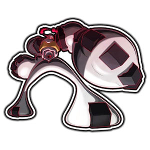 Melmetal Gigantamax Cute Anime Sticker | Waterproof Vinyl Decal for Laptop, Water Bottle, Car, Gamer Gift