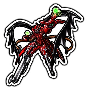 Magna Kidmon Anime Sticker | Waterproof Vinyl Decal for Laptop, Water Bottle, Car, Gamer Gift