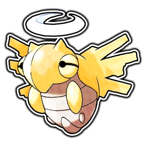 Shedinja Cute Anime Sticker | Waterproof Vinyl Decal for Laptop, Water Bottle, Car, Gamer Gift