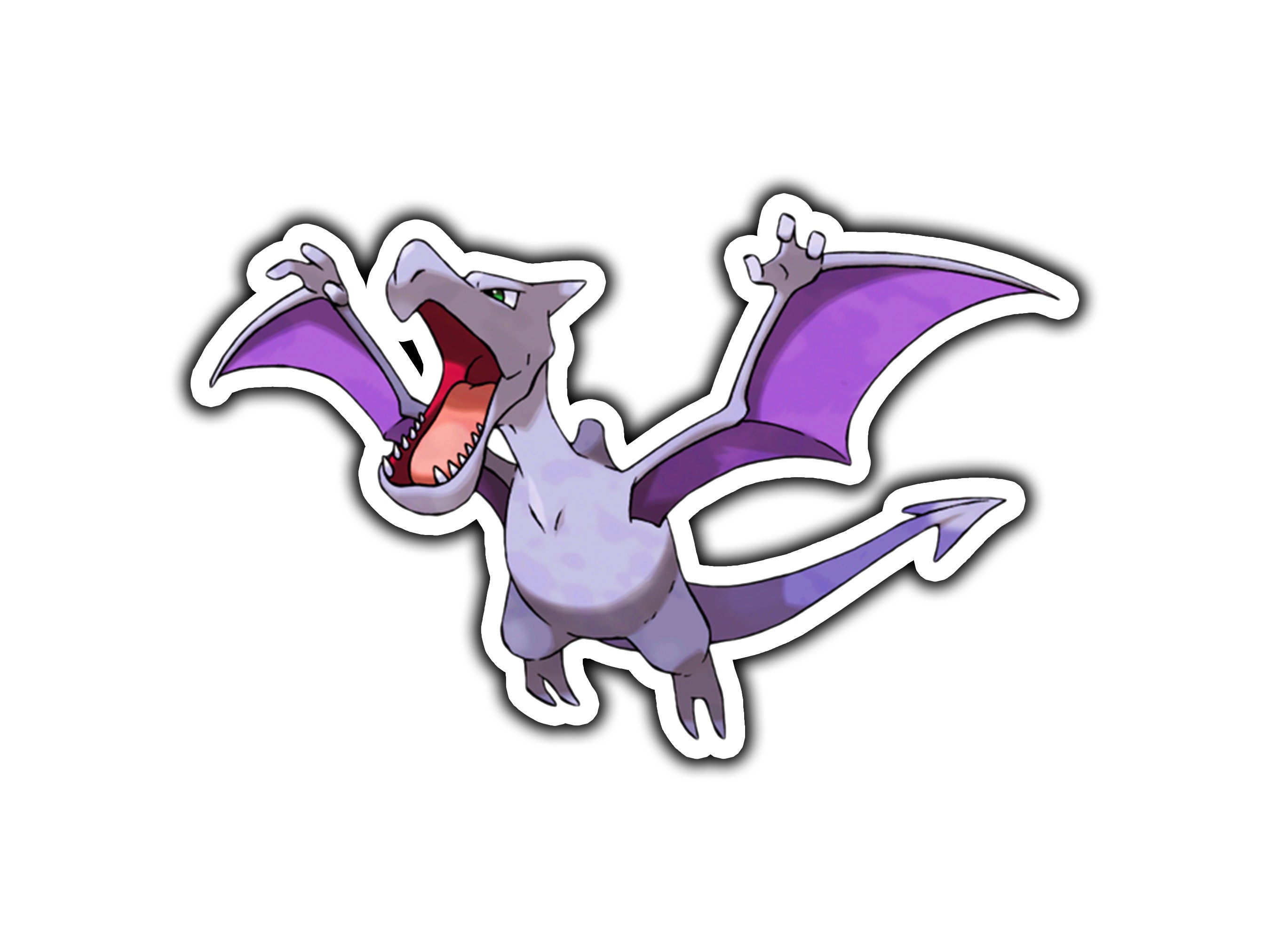 Pokemon Center 2018 My 151 Campaign Aerodactyl Large Sticker NOT