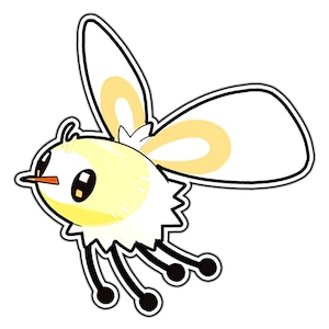 Cutiefly Cute Anime Sticker | Waterproof Vinyl Decal for Laptop, Water Bottle, Car, Gamer Gift
