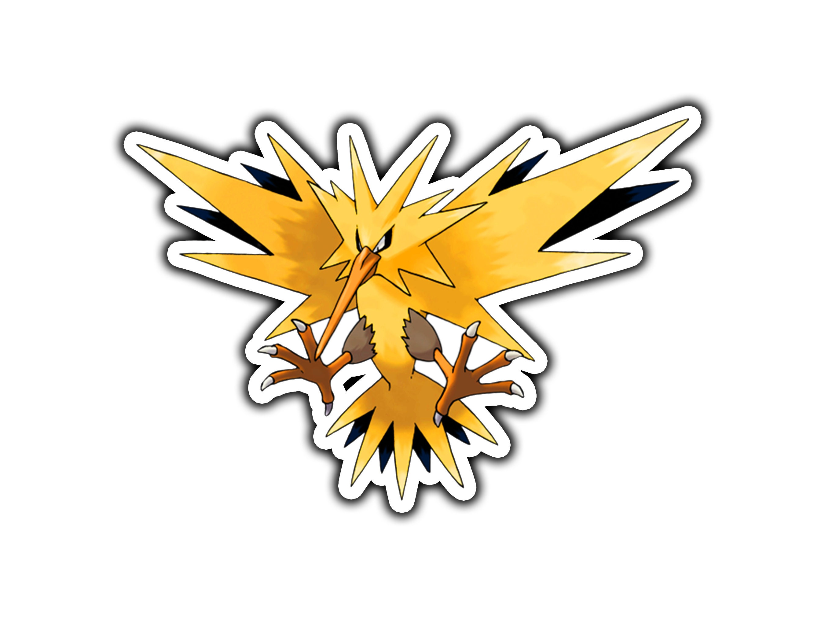 Popular Reflective Pokemon Go Stickers Zapdos Articuno Moltres Pokemon  Sticker Car Sticker Wall Sticker Laptop Sticker Decal