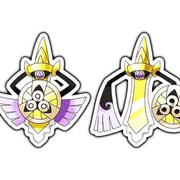 Aegislash Sticker | Water Proof, Weather Proof, Vinyl Sticker Decal, Gifts For Him, Gifts For Her