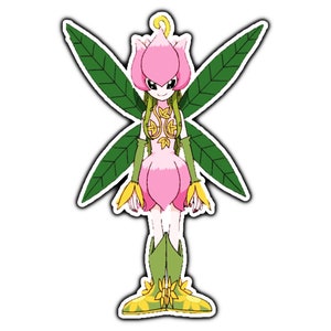 Lilimon Anime Sticker | Waterproof Vinyl Decal for Laptop, Water Bottle, Car, Gamer Gift