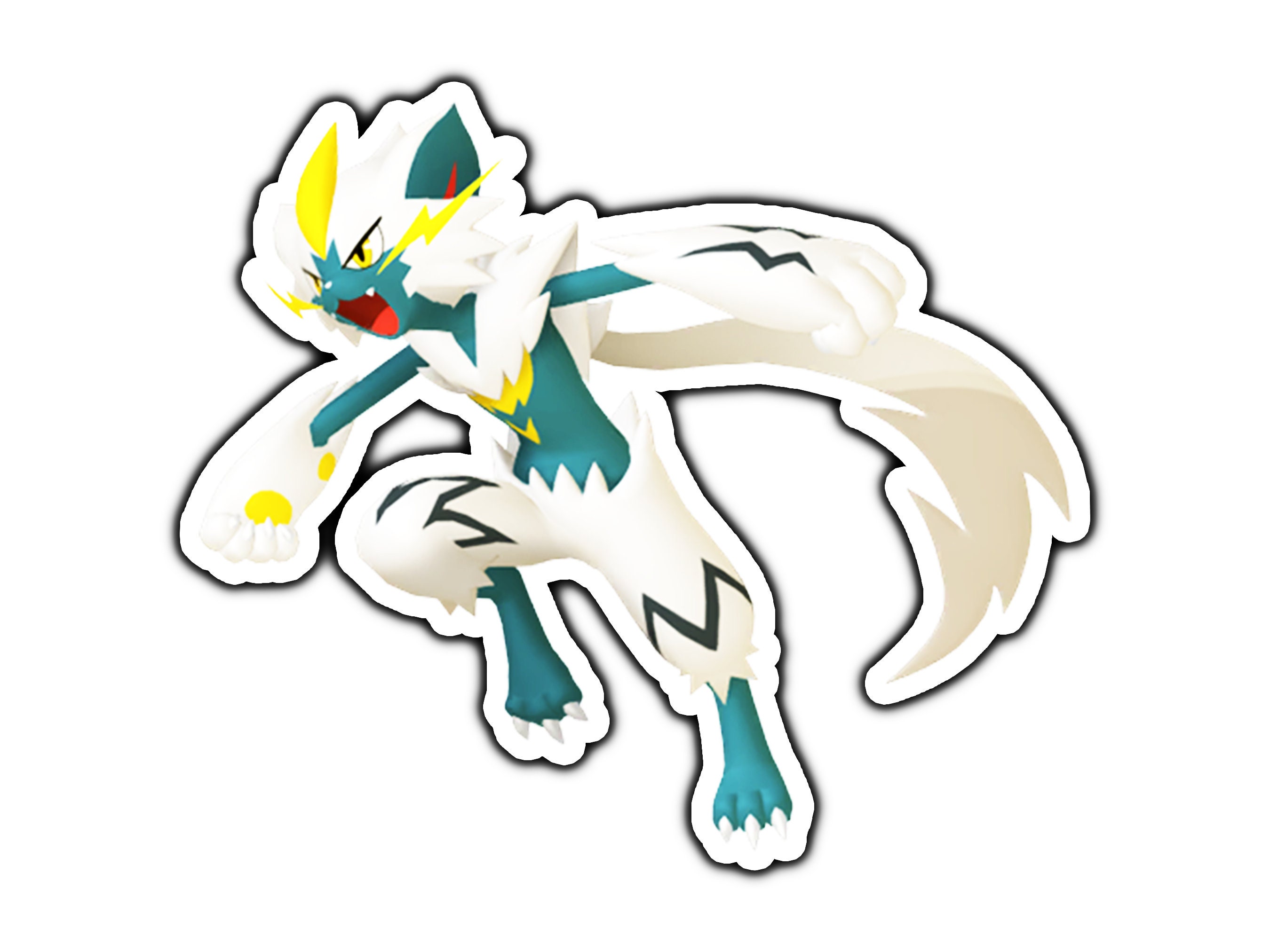 Shiny Zeraora on Twitter