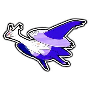 Mega Latios Cute Anime Sticker | Waterproof Vinyl Decal for Laptop, Water Bottle, Car, Gamer Gift