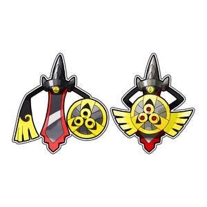 Shiny Aegislash Cute Anime Sticker | Waterproof Vinyl Decal for Laptop, Water Bottle, Car, Gamer Gift