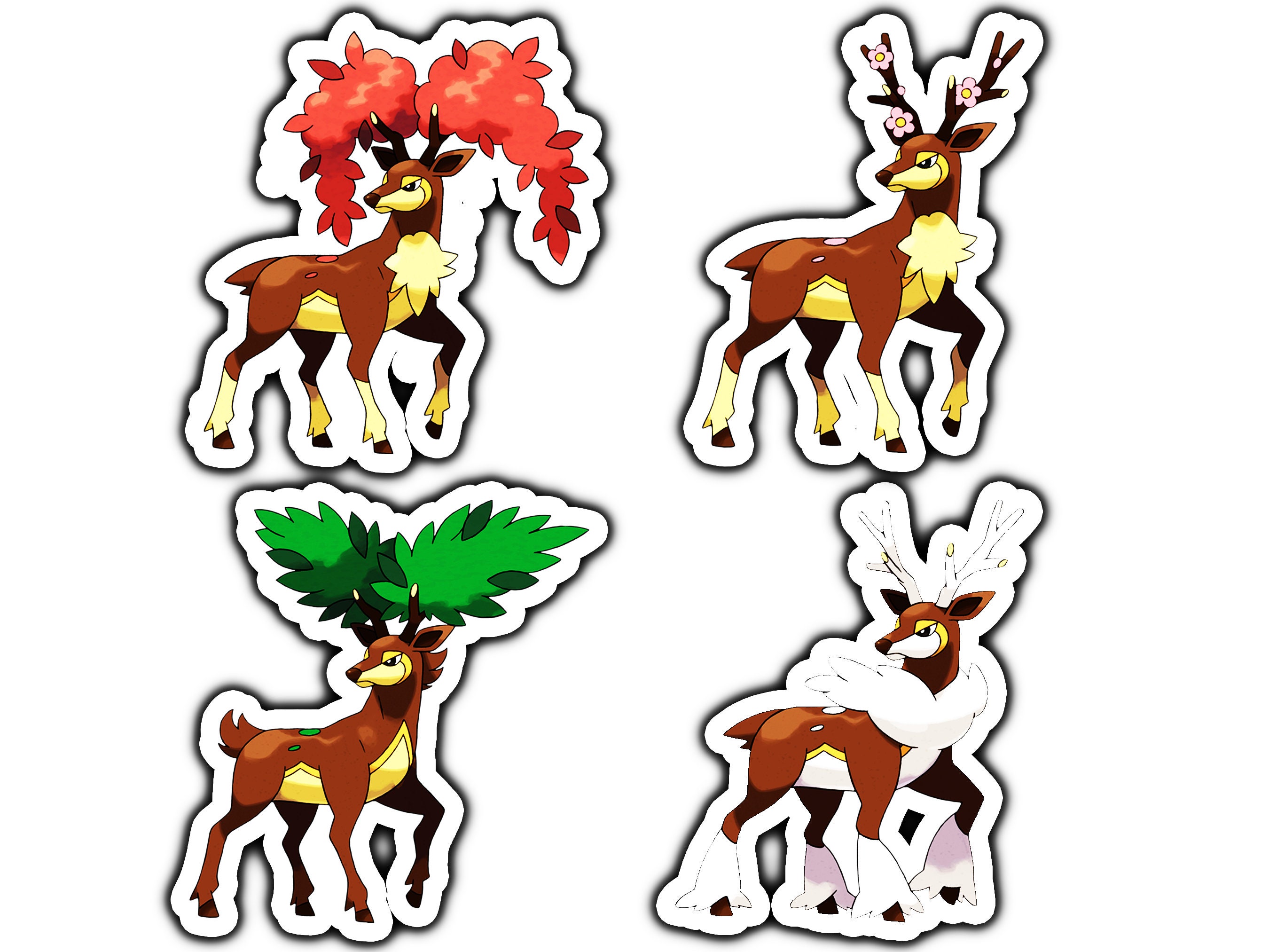 Shiny/non-shiny Deerling 6IV X/Y OR/AS S/M Us/um 100% -  Norway