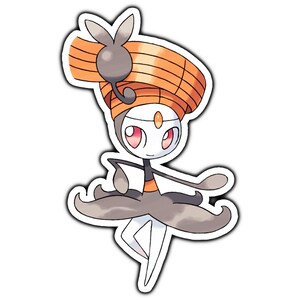 Pokemon Go in Game Stickers Meloetta 