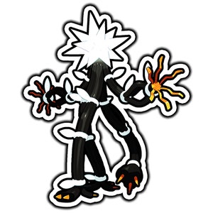Xurkitree Cute Anime Sticker | Waterproof Vinyl Decal for Laptop, Water Bottle, Car, Gamer Gift