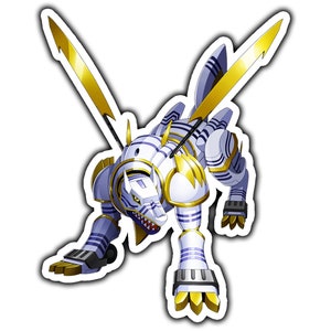 KendoGarurumon Anime Sticker | Waterproof Vinyl Decal for Laptop, Water Bottle, Car, Gamer Gift