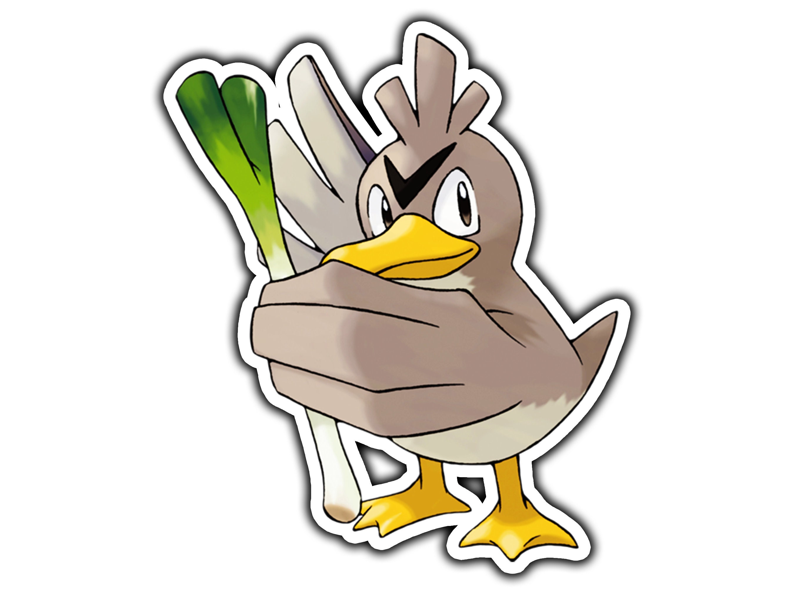 Pokemon Square sticker Farfetch'd Farfetchd