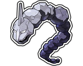 Onix Cute Anime Sticker | Waterproof Vinyl Decal for Laptop, Water Bottle, Car, Gamer Gift