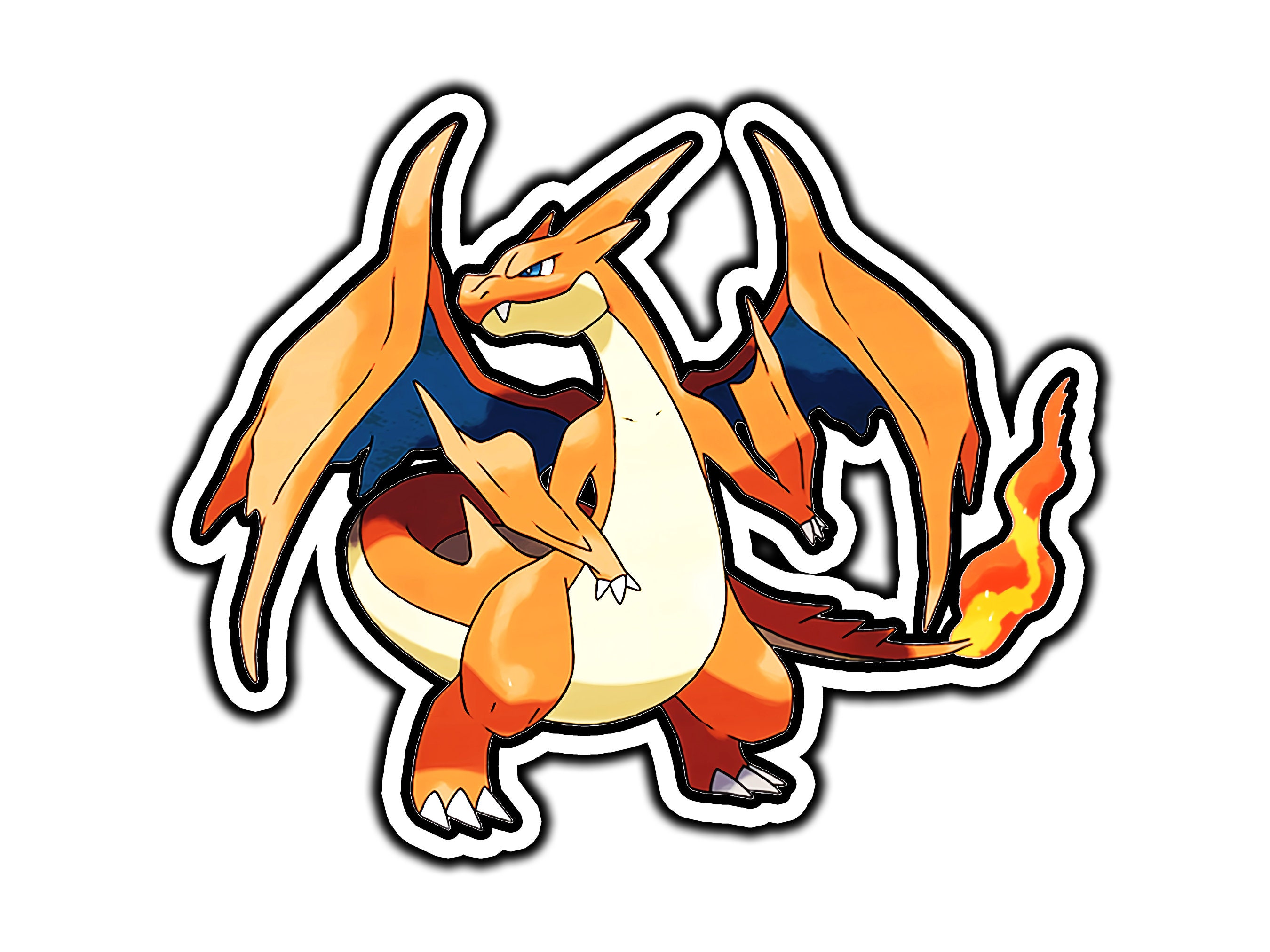 Mega Pokemon Stickers Mega Charizard X Mega Charizard Y 