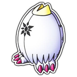 Digi Egg Of Light Anime Sticker | Waterproof Vinyl Decal for Laptop, Water Bottle, Car, Gamer Gift