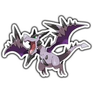 Pokemon Center 2018 My 151 Campaign Aerodactyl Large Sticker NOT